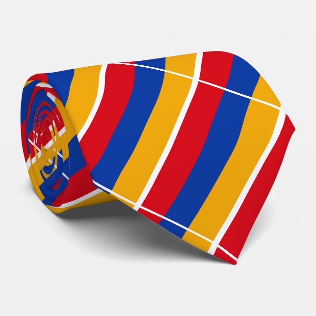 Corbata Bandera de Armenia (Enrollado)