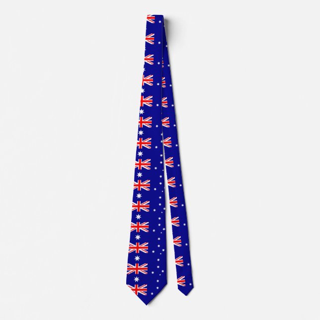 Corbata Bandera de Australia (Anverso)