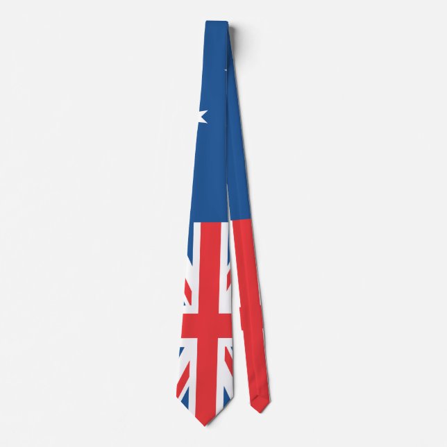 Corbata Bandera de Australia (Anverso)