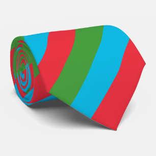 Corbata Bandera de Azerbaiyán