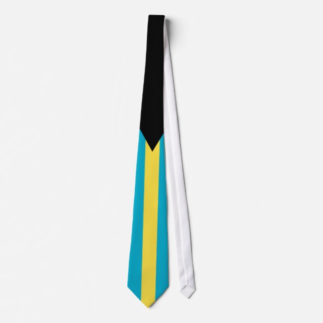 Corbata Bandera de Bahamas (Anverso)