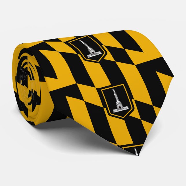 Corbata Bandera de Baltimore (Enrollado)