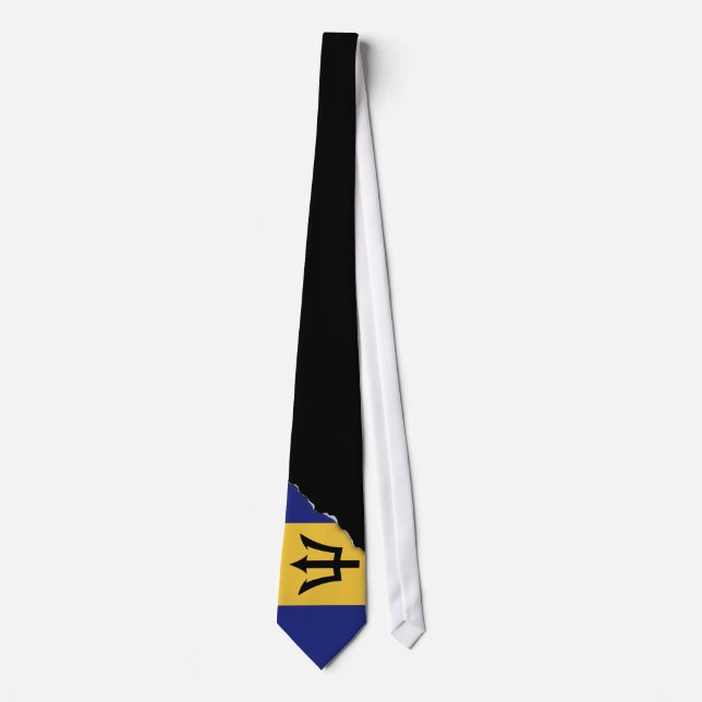 Corbata Bandera de Barbados (Anverso)