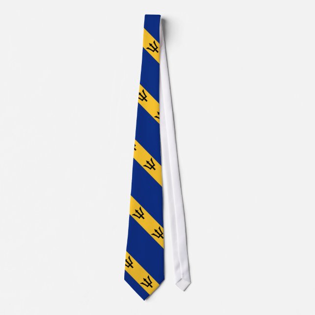 Corbata Bandera de Barbados (Anverso)