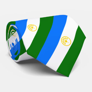 Corbata Bandera de Baskortostán Patriótico