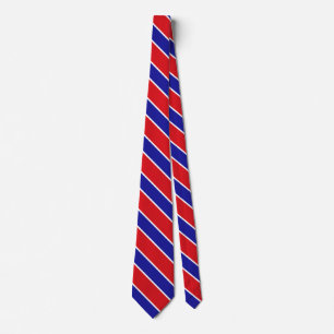 Corbata Bandera de Belice Elegante de Cuello Patriótico