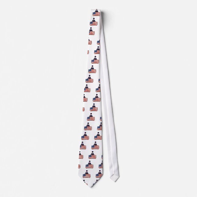Corbata bandera de betsy ross american (Anverso)