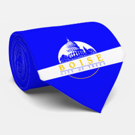 Corbata Bandera de Boise (ciudad de Idaho)