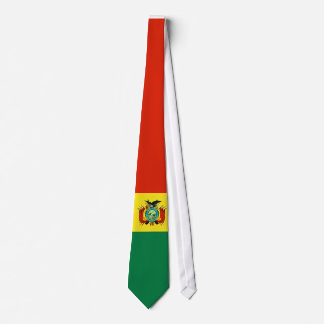 Corbata Bandera de Bolivia (Anverso)