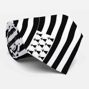 Corbata Bandera de Bretaña Patriótica