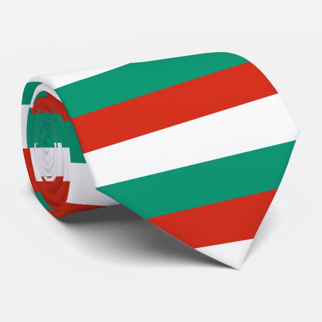 Corbata Bandera de Bulgaria (Enrollado)