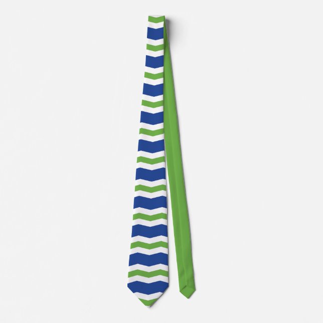 Corbata Bandera de Burlington, Vermont (Anverso)