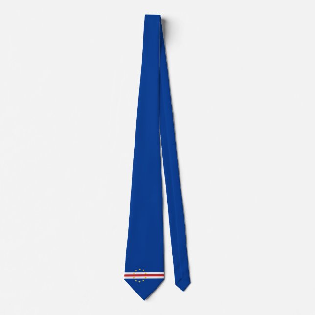Corbata Bandera de Cabo Verde (Cabo Verde) (Anverso)