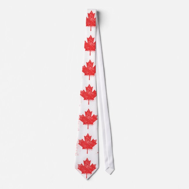 Corbata Bandera de Canadá (Anverso)
