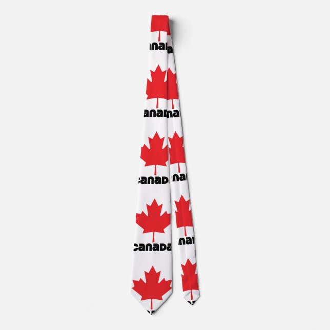 Corbata Bandera de Canadá (Anverso)