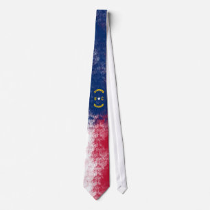 Corbata Bandera de Carolina del Norte