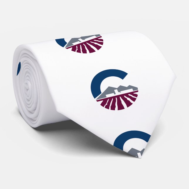 Corbata Bandera de Chandler, Arizona (Enrollado)