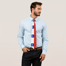 Bandera de Chile Neck Tie