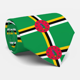 Corbata Bandera de Dominica