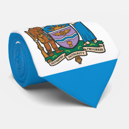 Corbata Bandera de Edmonton (Alberta, Canadá)