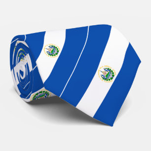Corbata Bandera de El Salvador