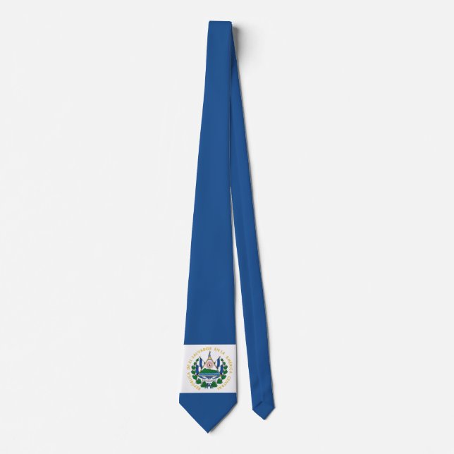 Corbata Bandera de El Salvador (Anverso)