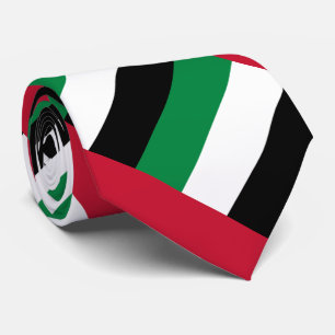 Corbata Bandera de Emiratos Árabes Unidos
