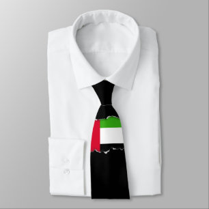 Corbata Bandera de Emiratos Árabes Unidos