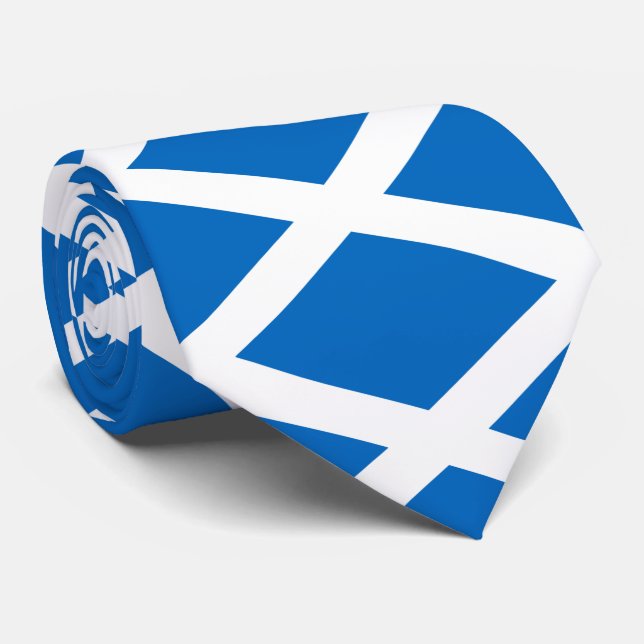 Corbata Bandera de Escocia (Enrollado)