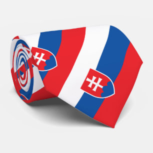 Corbata Bandera de Eslovaquia