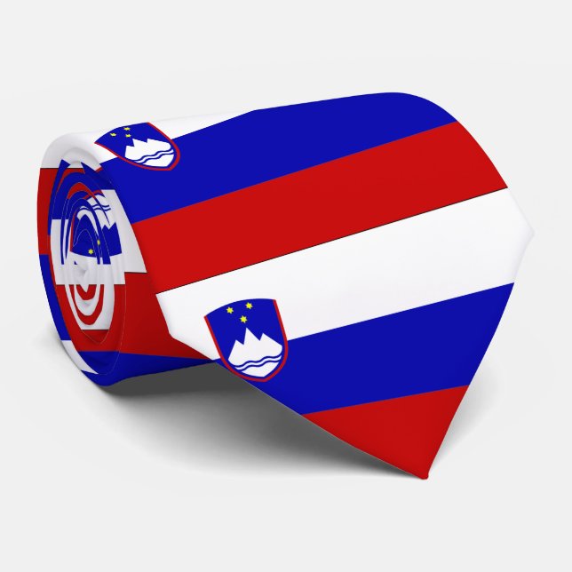 Corbata Bandera de Eslovenia (Enrollado)