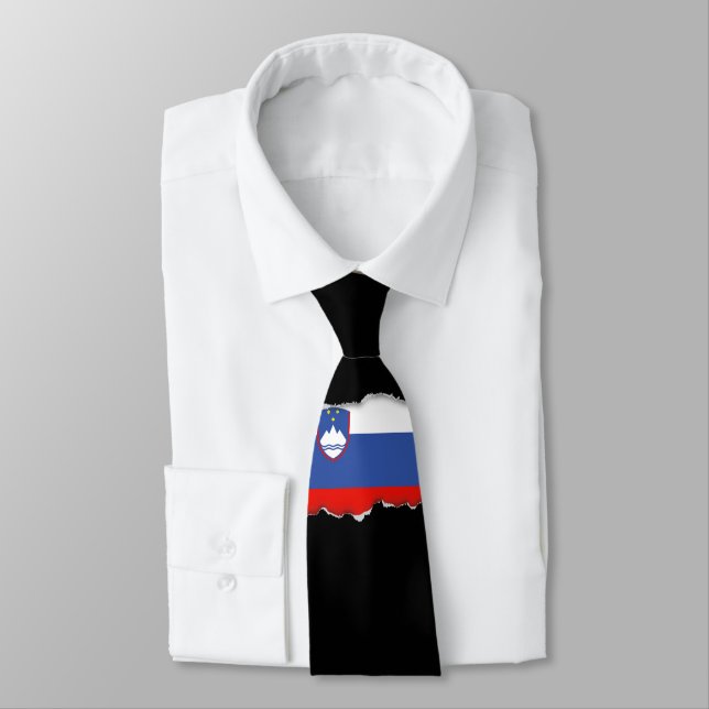 Corbata Bandera de Eslovenia (Atado)