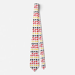 Corbata Bandera de estados alemanes