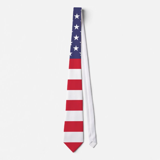 Corbata Bandera de Estados Unidos (Anverso)