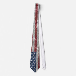 Corbata Bandera de Estados Unidos - Atrapada