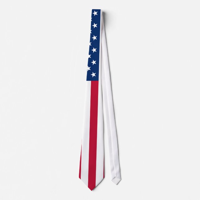 Corbata Bandera de Estados Unidos para Tie (Anverso)