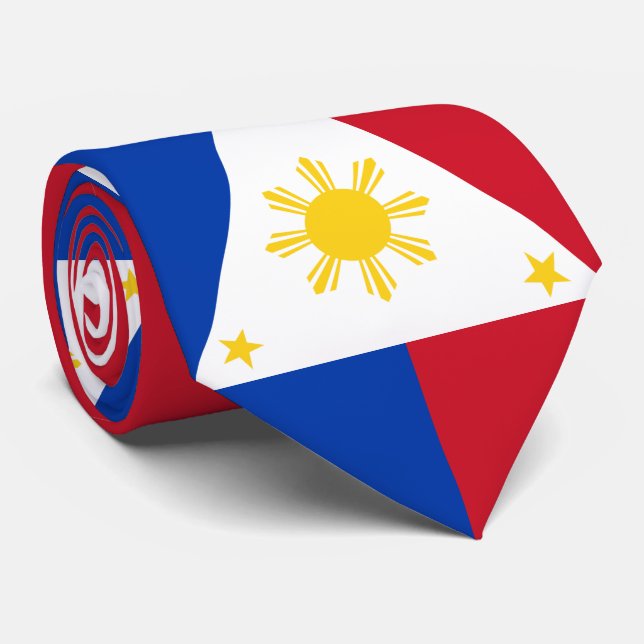 Corbata Bandera de Filipinas (Enrollado)