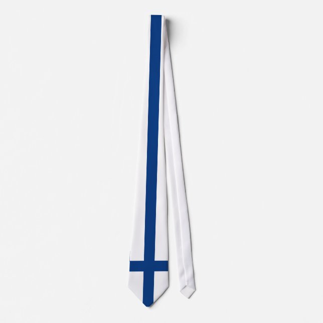 Corbata Bandera de Finlandia (Anverso)