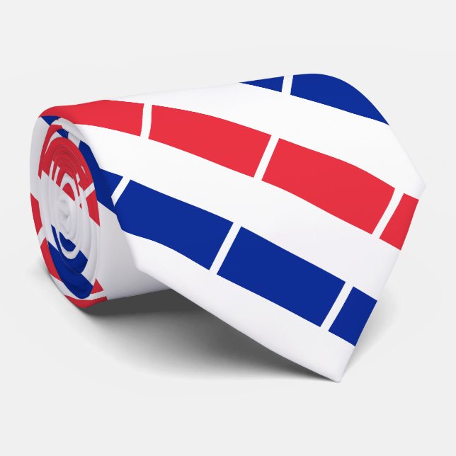 Corbata Bandera de Francia (Enrollado)