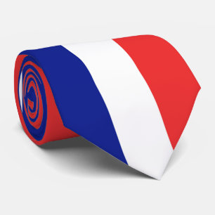 Corbata Bandera de Francia Tricolore Francés