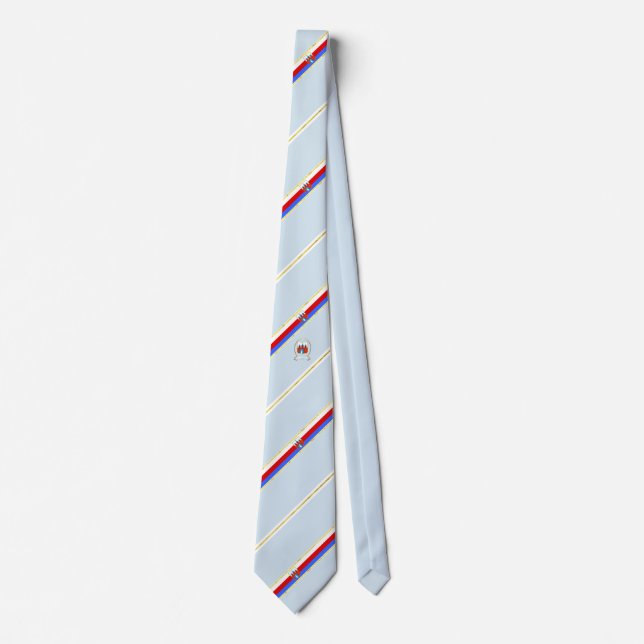 Corbata Bandera de franjas de Bydgoszcz (Anverso)