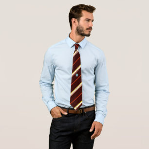 Corbata Bandera de franjas de columna