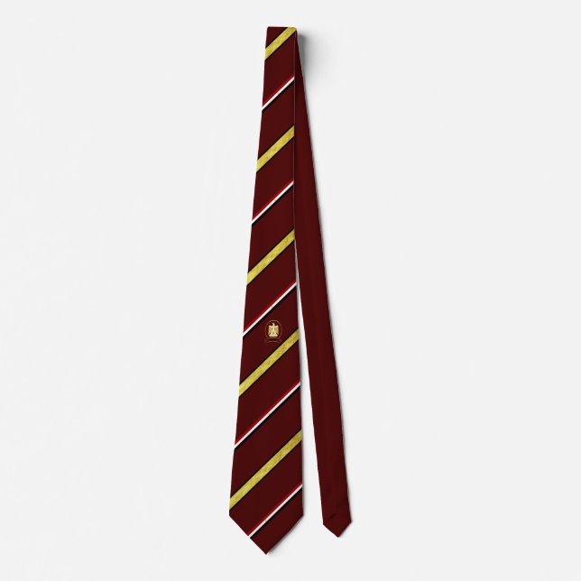 Corbata Bandera de franjas egipcias (Anverso)