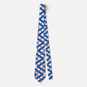 Corbata Bandera de Frisia