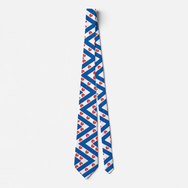 Corbata Bandera de Frisia (Anverso)