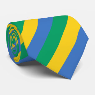 Corbata Bandera de Gabón