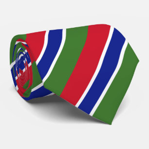 Corbata Bandera de Gambia