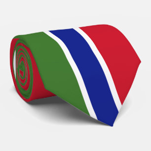 Corbata Bandera de Gambia