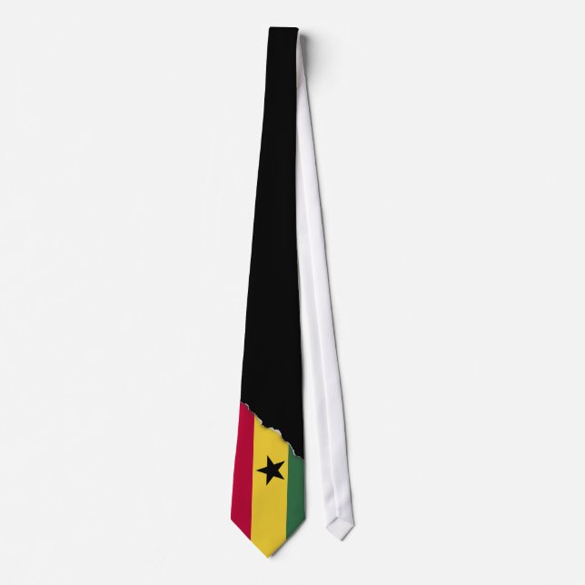 Corbata Bandera de Ghana (Anverso)