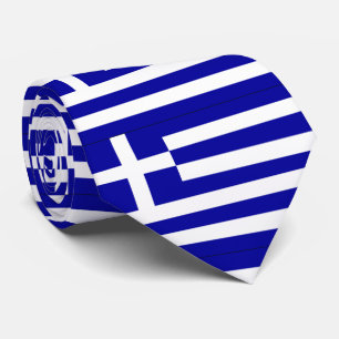 Corbata Bandera de Grecia